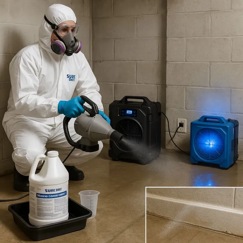 Sanitization and Odor Removal process in Johnson, KS