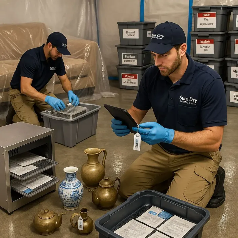 Content Protection and Restoration process in Johnson, KS